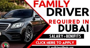 FAMILY DRIVER REQUIRED IN DUBA