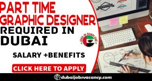 PART TIME GRAPHIC DESIGNER REQUIRED IN DUBAI