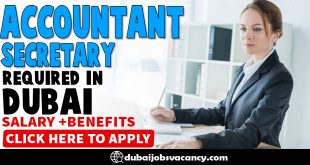 ACCOUNTANT SECRETARY REQUIRED IN DUBAI