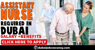ASSISTANT NURSE REQUIRED IN DUBAI