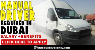 MANUAL DRIVER REQUIRED IN DUBAI (3)