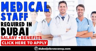 MEDICAL STAFF REQUIRED IN DUBAI