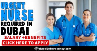 URGENT NURSE REQUIRED IN DUBAI
