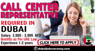 CALL CENTER REPRESENTATIVE REQUIRED IN DUBAI (8)