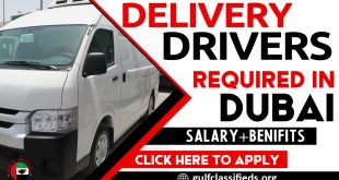 DELIVERY DRIVERS REQUIRED IN DUBAI