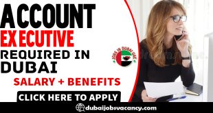 ACCOUNT EXECUTIVE REQUIRED IN DUBAI