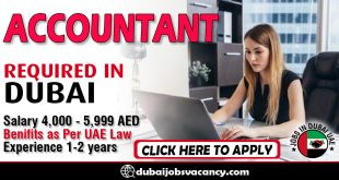 ACCOUNTANT REQUIRED IN DUBAI