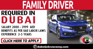 FAMILY DRIVER REQUIRED IN DUBAI (8)