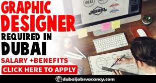 GRAPHIC DESIGNER REQUIRED IN DUBAI