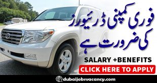 URGENT COMPANY DRIVERS REQUIRED IN DUBAI