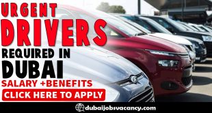 URGENT DRIVERS REQUIRED IN DUBAI