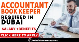 ACCOUNTANT-BOOK KEEPER REQUIRED IN DUBAI