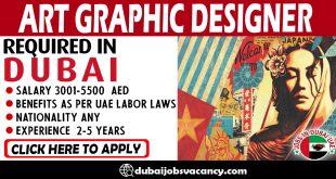 ART GRAPHIC DESIGNER REQUIRED IN DUBAI