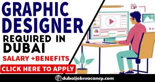 GRAPHIC DESIGNER REQUIRED IN DUBAI