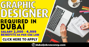 GRAPHIC DESIGNER REQUIRED IN DUBAI